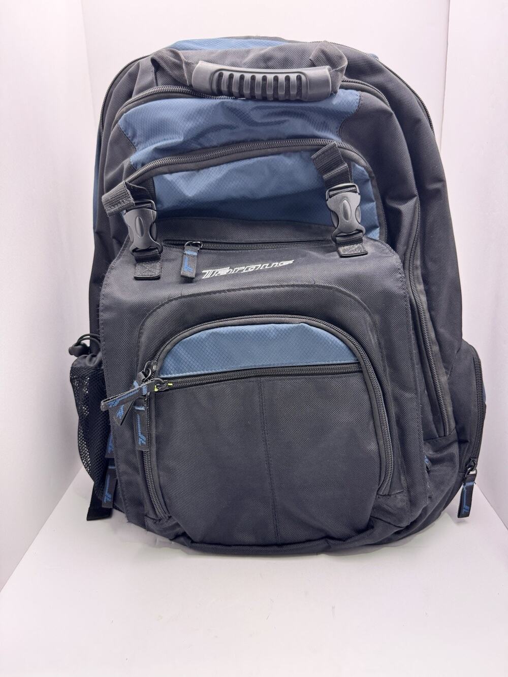 Targus TXL617 XL 17” Laptop Backpack Black Blue Computer Travel Bag